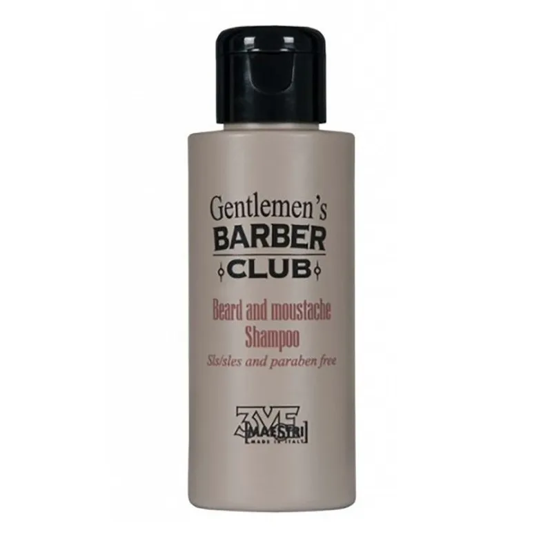 3ve maestri gentlemens barber club beard shampoo 100ml