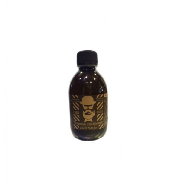 Barba Italiana Shampoo Tri - Action Michelangelo 250ml - (ανδρικό σαμπουάν πρόληψης 3 σε 1) - Image 1