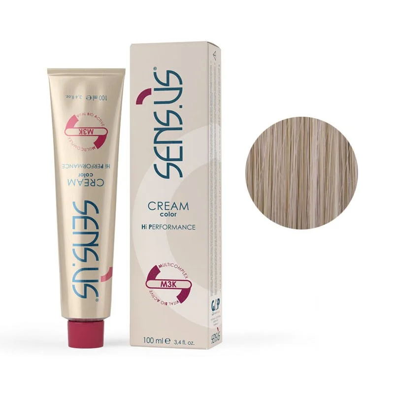Sensus-M3K-Permanent-Hair-Color-9-03-Warm-Very-Light-Blonde-100ml Sensus M3K Permanent Hair Color 9.03 Warm Very Light Blonde 100ml - (μόνιμη βαφή ζεστό πολύ ανοιχτό ξανθό) - Image 1