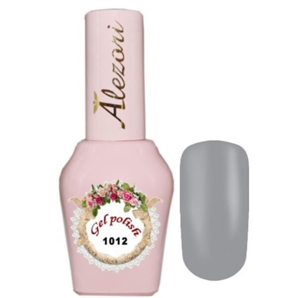 Alezori Professional Gel Nail Polish 1012 Light Gray 15ml - Image 1