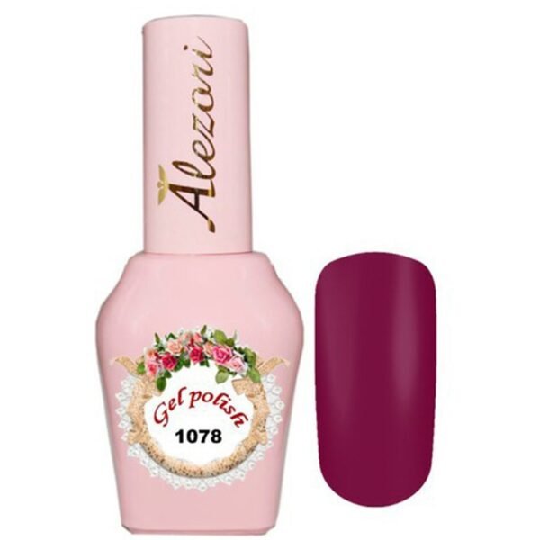 Alezori Professional Gel Nail Polish 1078 Plum 15ml - Image 1