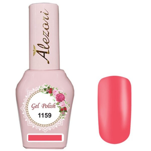 Alezori Professional Gel Nail Polish 1159 Coral 15ml - Image 1