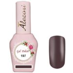 Alezori Professional Gel Nail Polish 197 Dark Chocolate 15ml