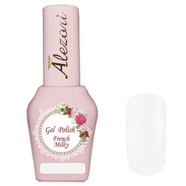 Alezori Professional Gel Polish French Milky White 15ml - Image 1