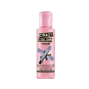 Crazy Color Semi Permanent Metallic Hair Color Slate (74) 100ml - (ημιμόνιμη βαφή μεταλλικό γκρι του πάγου)