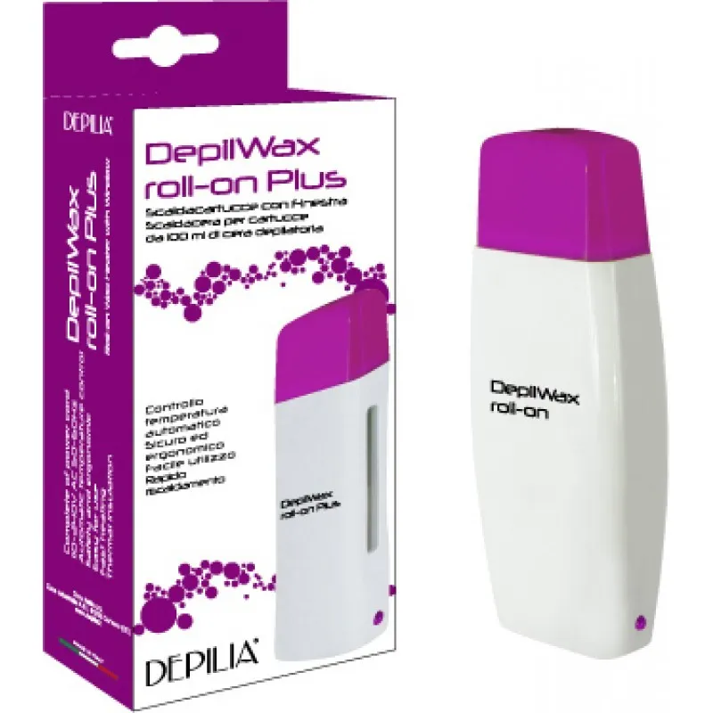 Depilia Roll On Wax Heater Super Plus - (επαγγελματική κεριέρα με παράθυρο για ρολέτες των 100ml) - Image 1