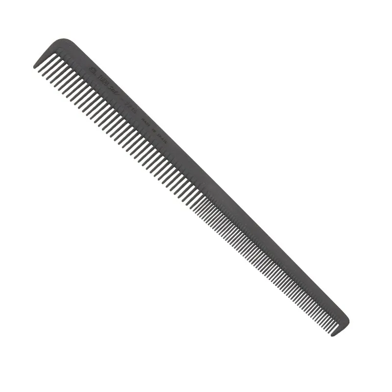 Eurostil Carbon (2215) Comb 18cm - (επαγγελματική χτένα κουρέματος) - Image 1