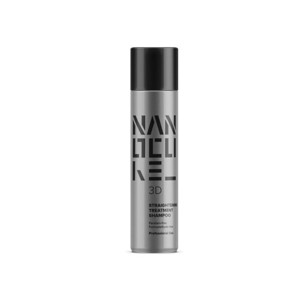 Keratin Nanocure® 3D Straightening Treatment Shampoo 500ml - (ισιωτική θεραπεία κερατίνης) - Image 1