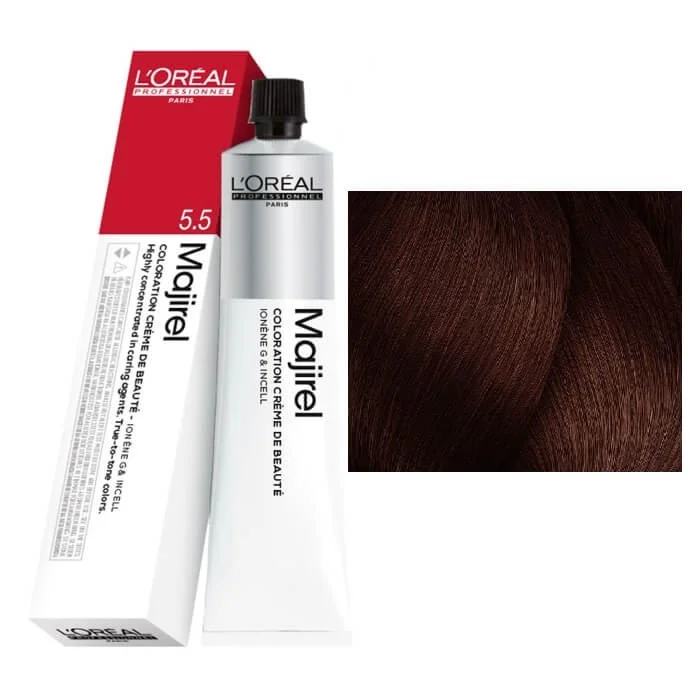 Loreal Majirel 5,5 Καστανό Ανοιχτό Ακαζού 50ml - Image 1