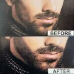 Men Grooming Beard and Sideburns 4 tips Pen Black 5g- Μαύρο Πενάκι κάλυψης - γεμίσματος γενειάδας και φαβορίτας από την Qure - Image 3