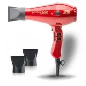 Parlux 3200 Compact 1900w Red - (επαγγελματικό σεσουάρ)