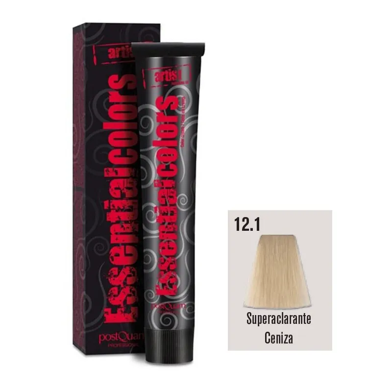 postquam professional hairdressing color 121 ash super lightener 60ml