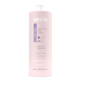 Sensus Illumyna Zero Yellow Shampoo 1200ml - (σαμπουάν εξουδετέρωσης των κίτρινων τόνων)