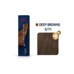 Wella Koleston Perfect Me+ Deep Browns 6/71 60ml - (ξανθό σκούρο καφέ σαντρέ)