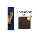 Wella Koleston Perfect Me+ Pure Naturals 5/07 60ml - (καστανό ανοιχτό φυσικό καφέ)