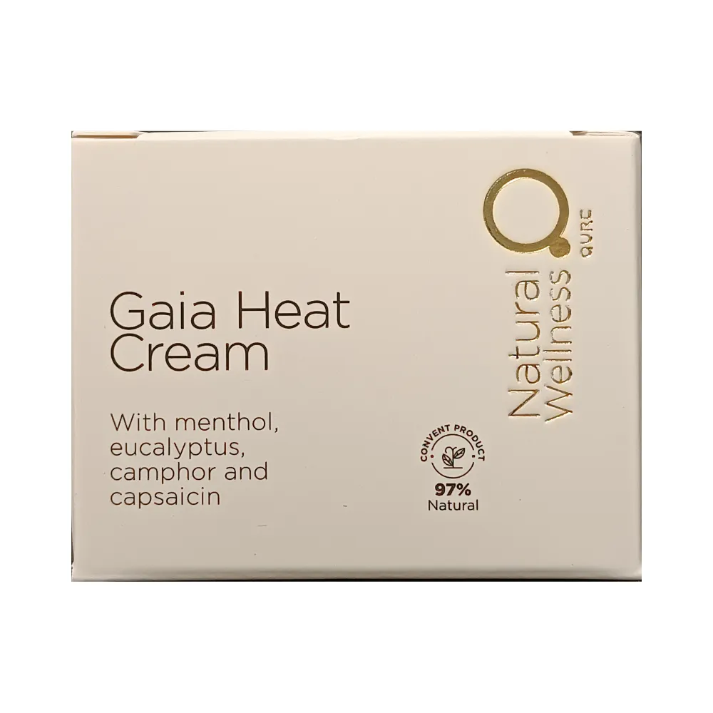 Gaia Heat Cream box Natural Wellness