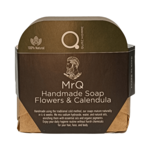 MrQ Handmade Soap Calendula Flowers & Calendula Infusion 90 – 110 g - Χειροποίητο Σαπούνι Καλέντουλας