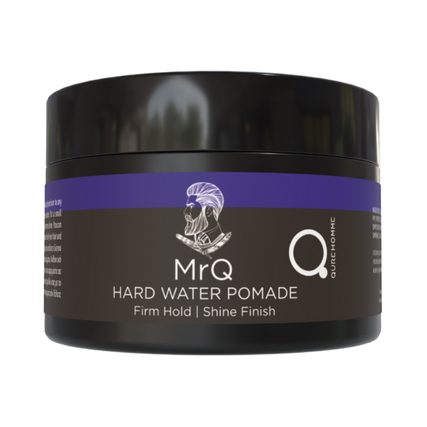 MrQ Hard Water Pomade Firm Hold Shine Finish