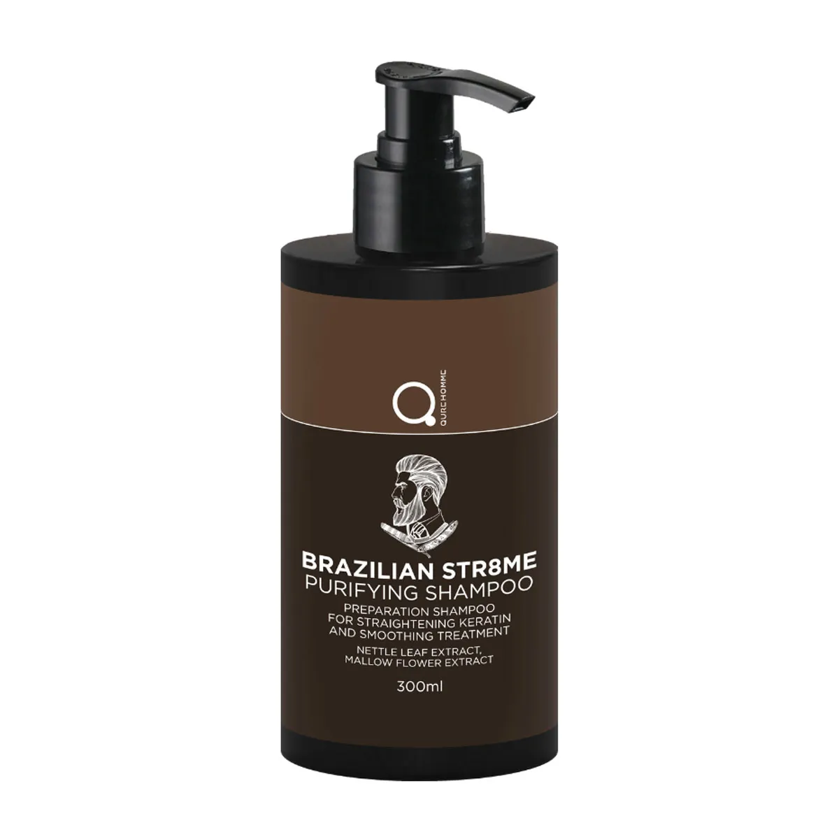 Brazilian STR8ME Purifying Shampoo (Για Βαθύ Καθαρισμό) 300ml από την Qure - Image 1