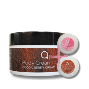 Body Cream Cocoa Berry Cream 500ml and Body Cream Silk Almond and Aloe 50ml and Body Cream Bubble Fresh 50ml