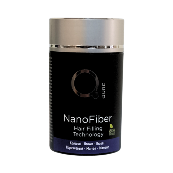 NanoFiber Brown 25g by Qure- Καστανό