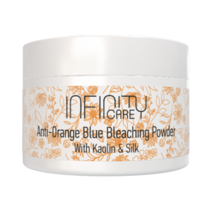 Anti-Orange Blue Bleaching Powder 50g With Kaolin & Silk - Infinity Care