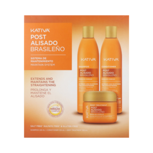 Kativa Post Alisado Brasileno Maintain System Kit Box2