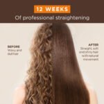12 WEEKS Of professional straightening BEFORE Wavy and dull hair AFTER Straight, soft and shiny hair with natural movement