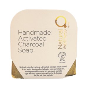 Handmade Active Charcoal Soap 90-110g by Natural Wellness 1