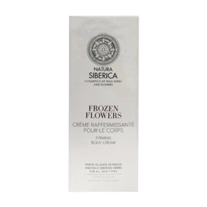 Firming Body Cream- Natura Siberica Frozen Flowers Firming Body Cream - Η κρέμα σύσφιξης σώματος Frozen Flowers είναι εμπνευσμένη από την καθαρότητα και τη δύναμη της σκανδιναβικής φύσης. Ενσωματώνοντας αυτή τη φιλοσοφία, η κρέμα προσφέρει εξαιρετικά αποτελέσματα με σεβασμό στο περιβάλλον.