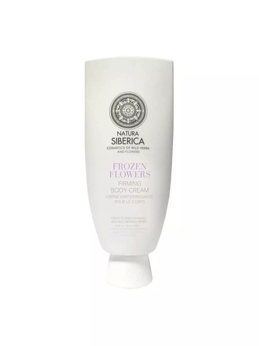 Firming Body Cream- Natura Siberica Frozen Flowers Firming Body Cream - Η κρέμα σύσφιξης σώματος Frozen Flowers είναι εμπνευσμένη από την καθαρότητα και τη δύναμη της σκανδιναβικής φύσης. Ενσωματώνοντας αυτή τη φιλοσοφία, η κρέμα προσφέρει εξαιρετικά αποτελέσματα με σεβασμό στο περιβάλλον.