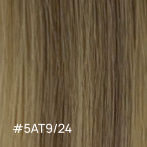 Tape Extensions 5AT9/24 – Ash Light Golden Blond 100% Virgin Hair 47cm Hair Tales by Qure - Τρέσες από φυσικό μαλλί σε απόχρωση Σταχτί Ανοιχτό Χρυσό Ξανθό