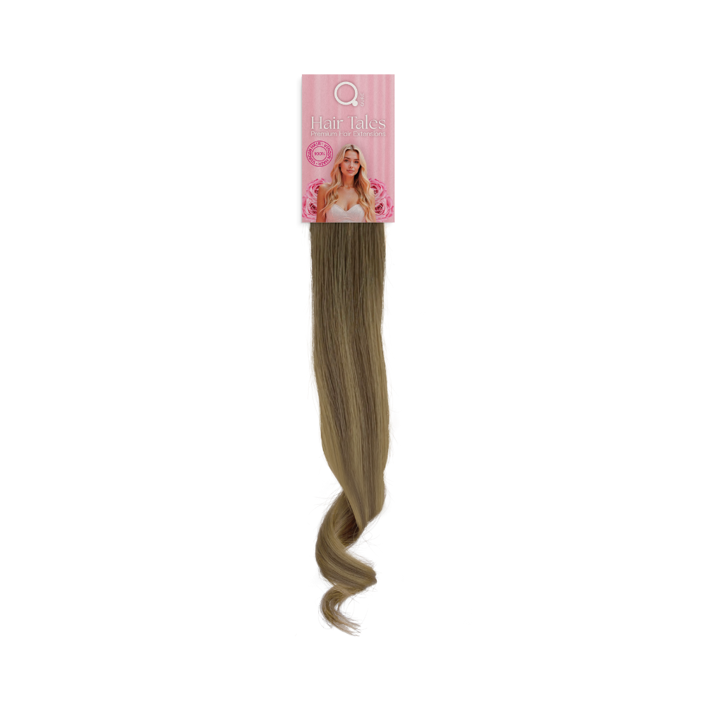 Hair-Tales-Tape-Extensions-_5AT924 Tape Extensions 5AT924 – Ash Light Golden Blond 100% Virgin Hair 47cm Hair Tales by Qure - Τρέσες από φυσικό μαλλί σε απόχρωση Σταχτί Ανοιχτό Χρυσό Ξανθό - Image 1