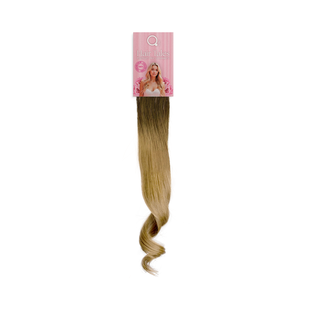 Hair-Tales-Tape-Extensions-_AB Tape Extensions AB – Ash Beige 100% Virgin Hair 47cm Hair Tales by Qure - Τρέσες από φυσικό μαλλί σε απόχρωση Σταχτί Μπεζ - Image 1
