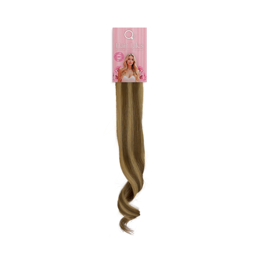 Hair-Tales-Tape-Extensions-_P6_22 Tape Extensions P622 – Natural Light Blond 100% Virgin Hair 47cm Hair Tales by Qure - Τρέσες από φυσικό μαλλί σε απόχρωση Φυσικό Ανοιχτό Ξανθό - Image 1