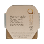 Handmade Soap with Zeolite and Bentonite 90-110g by Natural Wellness- Χειροποίητο Σαπούνι με Ζεόλιθο και Μπετονίτη - Image 3