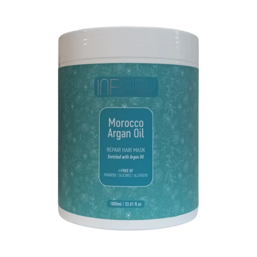 Morocco Argan Oil Repair Hair Mask by Infinity Care for deep hair nourishment