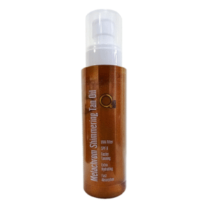 Melachrom Shimmering Tan Oil-Qure-200ml-WHITE BG