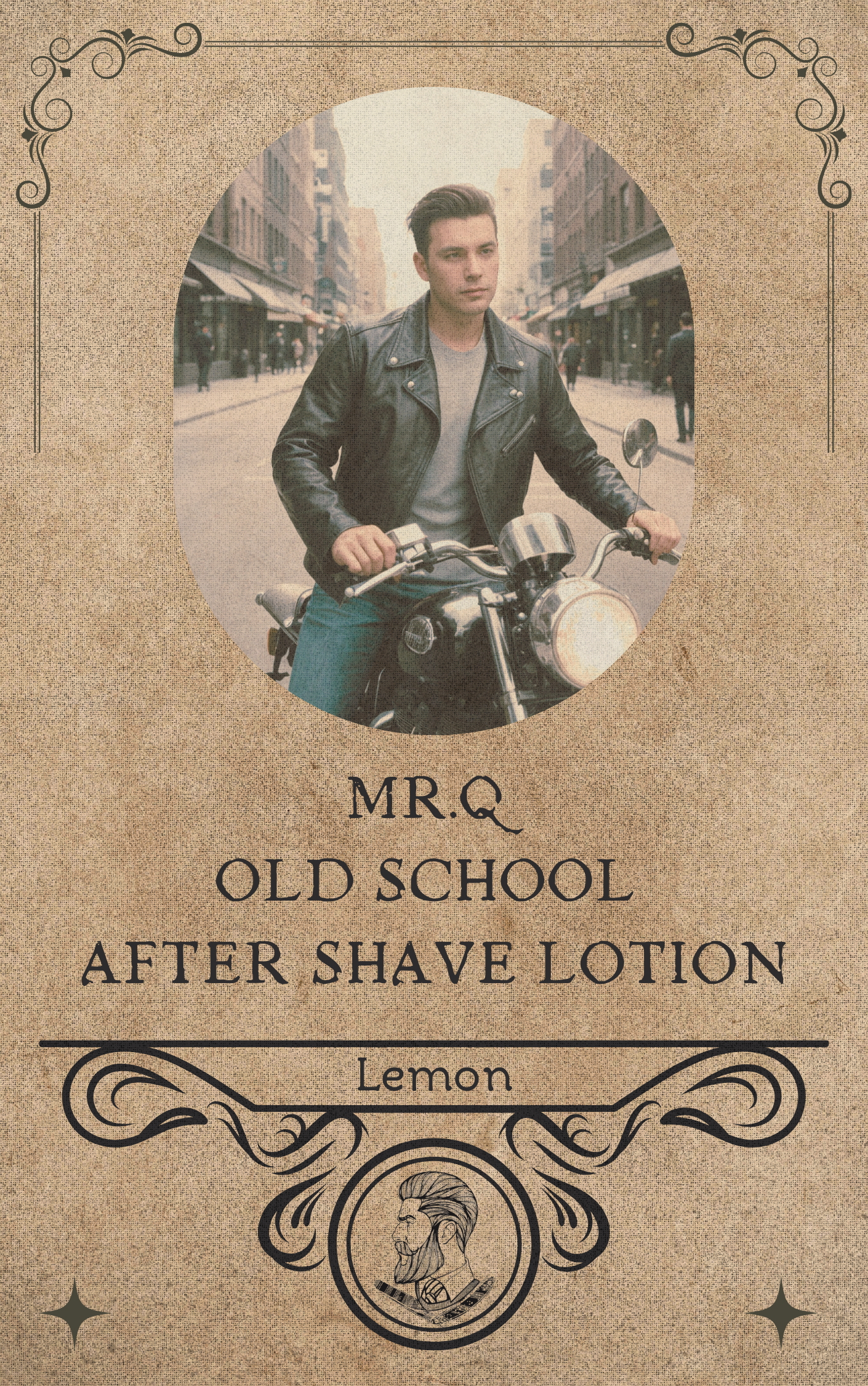 Mr.Q Old School After Shave Lotion 200ml Lemon