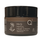 MrQ Helios Heat Cream - θερμαντική κρέμα για άμεση ανακούφιση πόνωνFront view of MrQ Helios Heat Cream 50ml box with menthol