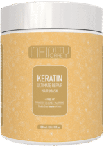 Keratin Ultimate Repair Hair Mask 1000ml by Infinity Care - Μάσκα μαλλιών εξαιρετικής ενυδάτωσης και αναδόμησης με κερατίνη - Image 4