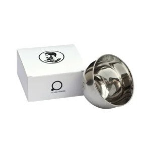 Stainless Steel Shaving Bowl | small | Traditional Shaving Barber Steel Shaving Bowl Height 4,3 Cm - Μπολ ξυρίσματος από ανοξείδωτο ατσάλι 4,3εκ