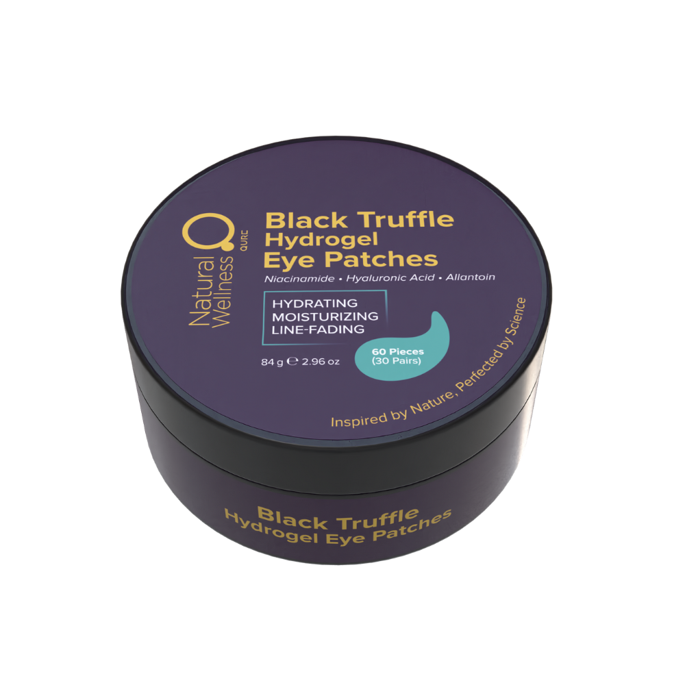 Black Truffle Eye Patches Hydrogel | Hydrogel Eye Lift Patches Black Truffle Face Natural Wellness