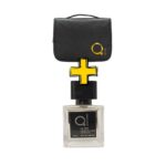 Qure Homme Eau de Parfum Peppermint Vanilla 50ml & Μαύρο Τσαντάκι (Νεσεσέρ) Qure