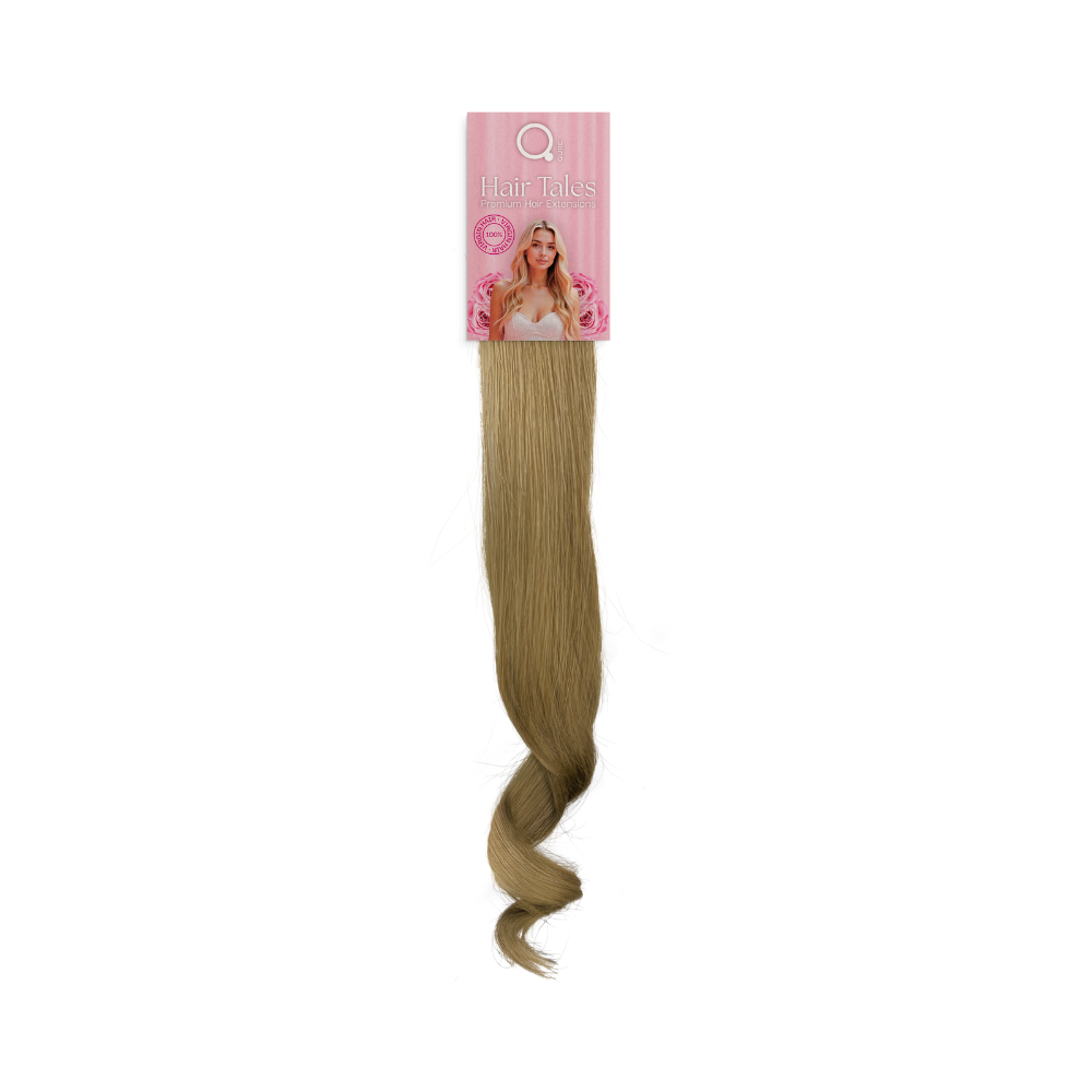 5213007280572 Tape Extensions 22 – Very Light Blonde 100% Virgin Hair 47cm Hair Tales by Qure - Τρέσες από φυσικό μαλλί σε απόχρωση Πολύ Ανοιχτό Ξανθό