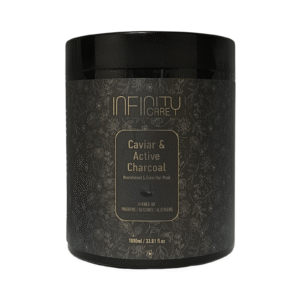 Caviar and Active Charcoal Hair Mask  Infinity Care  Μάσκα μαλλιών για θρέψη και αποτοξίνωση με χαβιάρι και ενεργό άνθρακα 250ml. Hair Mask Caviar & Active Carbon - Nourishing and detoxifying hair mask with caviar and active Charcoal 1000ml.