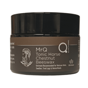 Tonic Horse Chestnut Beeswax 50ml by MrQ jarVitamin EWitch HazelAchilleaAloe VeraArnicaBeeswax - φυσικό κερί μέλισσαςCalendulaCintronellaCypressDragon’s BloodGeraniumGreen ClayHoneyHorse ChestnutHypericumivyLavenderNettlePropolisSymphytumThyme