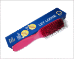 Let Loose Pink Brush (No Tangle) by Qure - Βούρτσα ξεμπερδέματος Ροζ - Image 5