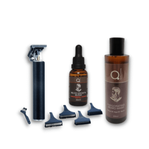 Sandalwood Clipper Beard Oil Sandalwood Invigorating Beard WashID Italian Precision Hair Clipper Invigorating Beard Wash 200ml and Beard Face Dry Oil Sandalwood Kasmir 30ml Bundle by QureClipper Beard Oil Sandalwood Invigorating Beard Wash