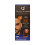 Beard and Mustache 5 Min Dye Kit Dark Brown - BrownGlove Nitrac Soft Touch Medium - Γάντια μιας χρήσης Νιτριλίου 100 τεμ./κουτί από την Qure